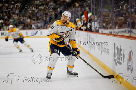 NHL: Nashville Predators at Colorado Avalanche