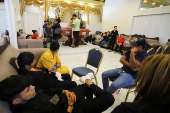 Funeral held for victims of a plane crash, in La Ceiba