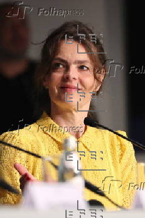 The Girl With The Needle - Press Conference - 77th Cannes Film Festival