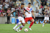 Partida entre Fluminense e Cerro Porteo pela Conmebol Libertadores 2024.