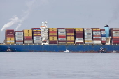 Refloat and transit of Dali cargo vessel that struck the FS Key Bridge in Baltimore