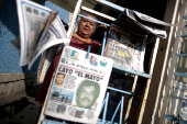 FILE PHOTO: Mexican papers report Texas arrest of drug lord 'El Mayo' and son of 'El Chapo', in Mexico City