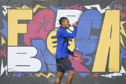 Entrenamiento del FC Barcelona