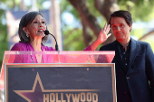 Actor Ralph Macchio unveils his star on the Hollywood Walk of Fame in Los Angeles