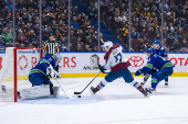 NHL: Colorado Avalanche at Vancouver Canucks