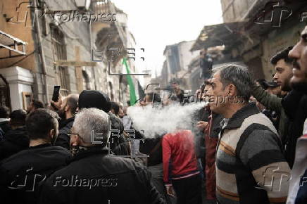 Protests erupt in Syria over Christmas tree burning