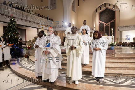 Christmas Eve mass in Rabat