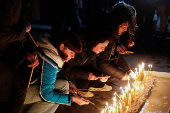 Vigil for people killed in Montenegro mass shooting