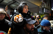 Lunar New Year celebration in New York City's Chinatown