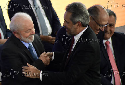 Folhapress Fotos Lula Da Participou Da Cerim Nia Da Primeira