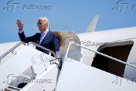 U.S. President Joe Biden travels to Pennsylvania for campaign events