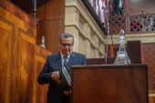Moroccan Prime Minister Aziz Akhannouch presents interim report on government action at Parliament