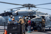 U.S. Naval forces rescue crew from Greek-owned ship struck by Houthis in Red Sea