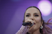 Show da cantora Ivete Sangalo no palco Mundo