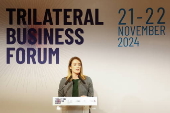 French-German-Italian business forum in Paris