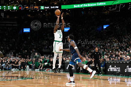 NBA: Minnesota Timberwolves at Boston Celtics