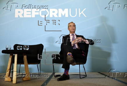 Britain's Reform UK party holds press conference in London