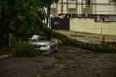 Chuva causa estragos em So Jos dos Campos