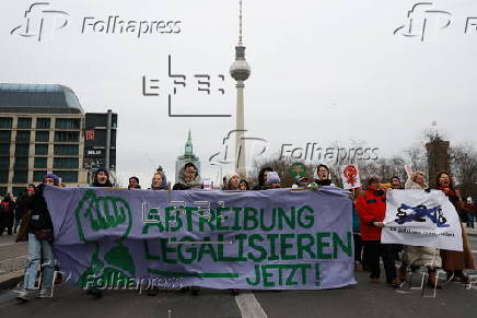 Rally in Berlin calls for abortion legalization