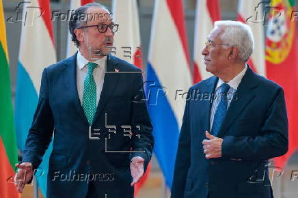 European Council President Costa meets Austrian Chancellor Schallenberg in Brussels