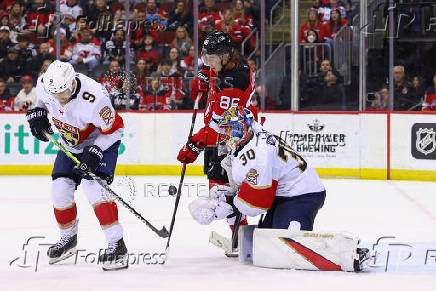 NHL: Florida Panthers at New Jersey Devils