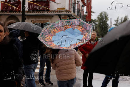 Storm Nelson hits Spain during the Holy Week