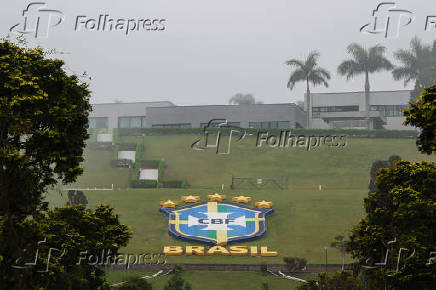 Treino da Seleo Brasileira de Futebol Feminino, para os Jogos Olmpicos