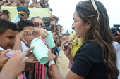 O surfista itlo ferreira ,vence estreia de campeonato em natal .