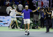 Davis Cup Finals - Quarter Final - Italy v Argentina