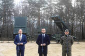 Patriot air-defence system in Poland reaches its initial operational readiness at the military base in Sochaczew