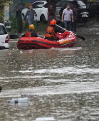 Alagamento na zona oeste de SP