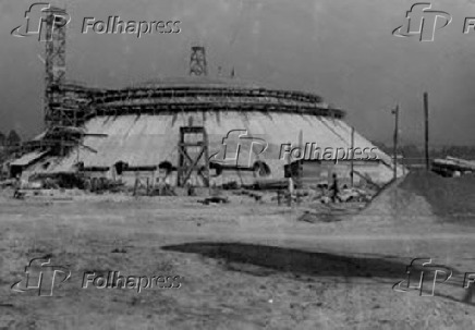 1954Construo da Oca, projeto do