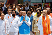 India's PM Narendra Modi files election nomination in Varanasi