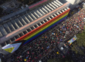 Parada do orgulho LGBT+ 2024 em So Paulo