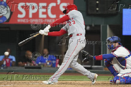 MLB: Los Angeles Angels at Texas Rangers