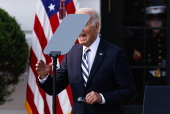 US President Joe Biden attends Disability Pride Month at the White House