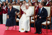 Pope Francis visits Luxembourg