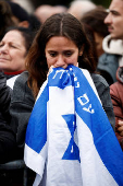 French Jews commemorate one year of Hamas attacks