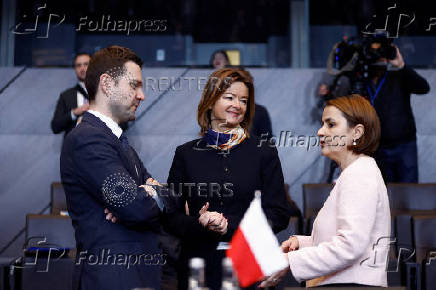 NATO foreign ministers meeting in Brussels