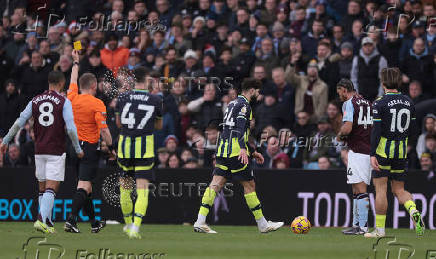 Premier League - Aston Villa v Manchester City