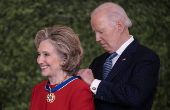 US President Biden awards the Presidential Medal of Freedom at the White House