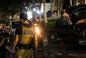 Policiais trocam tiro com ladres na Av. 9 de Julho na ZS de SP