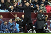 English Premier League - Aston Villa vs Manchester City