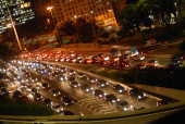 Vista de congestionamento