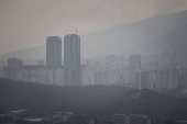 Contaminacin sobre la ciudad de Caracas