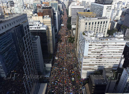 Parada do orgulho LGBT+ 2024 em So Paulo