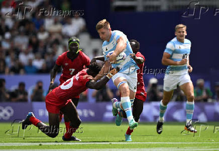 Argentina e Qunia - rugby sevens dos Jogos Olmpicos de Paris