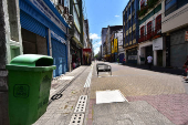 Rua da abandonada no Recife