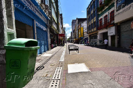 Rua da abandonada no Recife