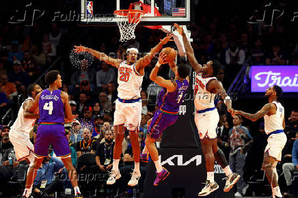 NBA: New York Knicks at Phoenix Suns